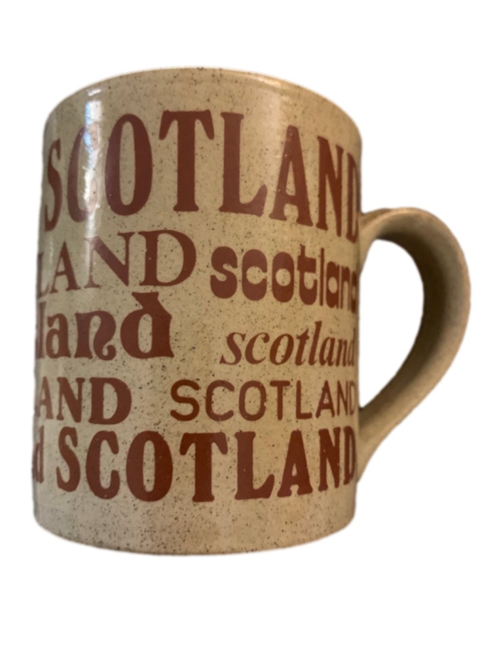 Scotland Souvenir Mug One Size Beige Brown